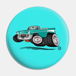 57 Bel Air Turquoise Pin