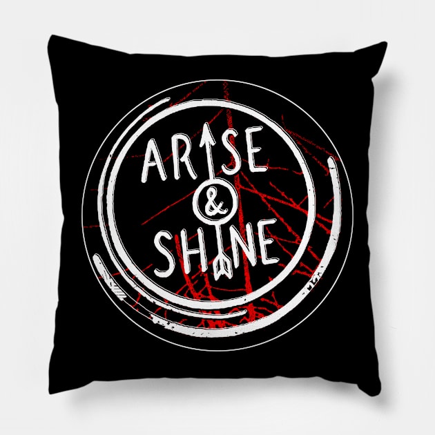 Arise and Shine Pillow by joyjeff