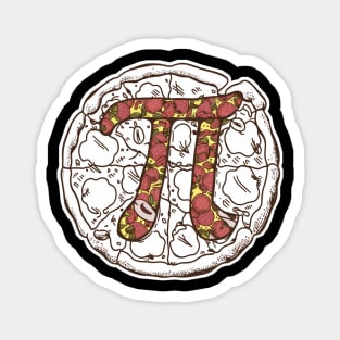 Pi day pizza Magnet