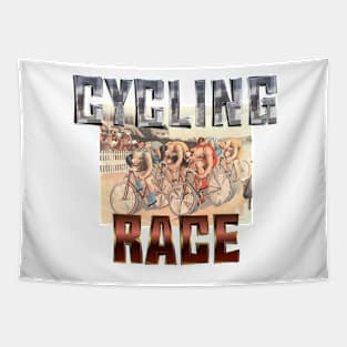 Cycling Race Tapestry