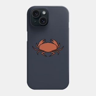 Maine Jonah Crab Drawing Phone Case