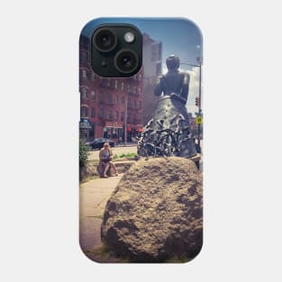 Harlem Street Monument Manhattan New York City Phone Case