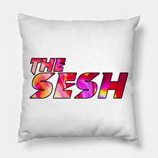 The sesh red and yellow colour bomb design Pillow