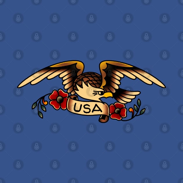 USA Patriotic Eagle by OldSalt