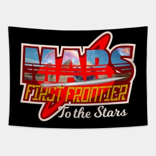 Mars first frontier to the stars Tapestry