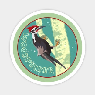 Woodpecker Magnet