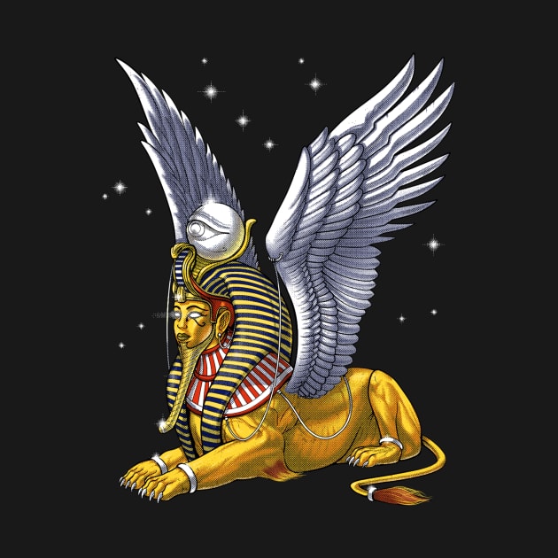 Ancient Egyptian Sphinx by underheaven