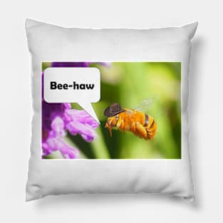 Bee-haw Pillow