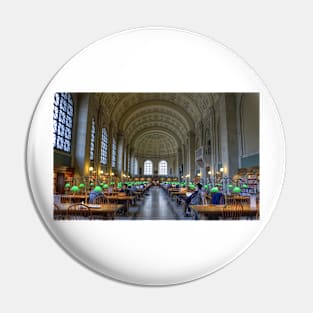 Boston Library Pin