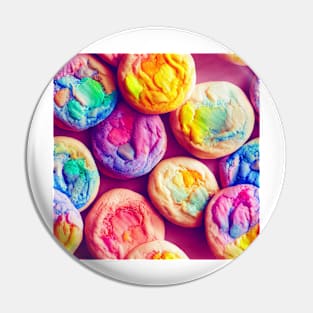 Watercolor cookie pattern Pin