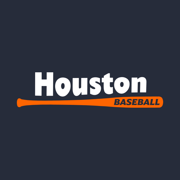 Houston Baseball by Throwzack