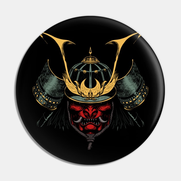 Samurai helmet FC Pin by NitroxMarquez