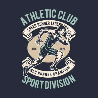 ATHLETIC CLUB - Speed Running Legendary T-Shirt