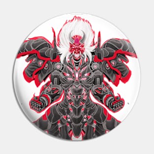 Cyber-Demon Pin