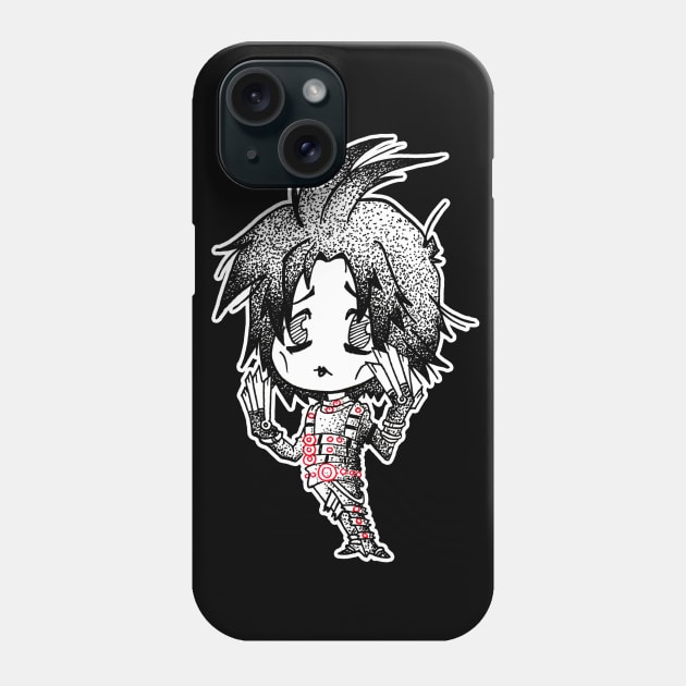 Edward Scissorhands Phone Case by elcaballeros