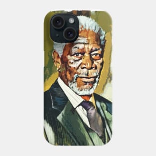 Mr. Freeman abstract fan art portrait Phone Case