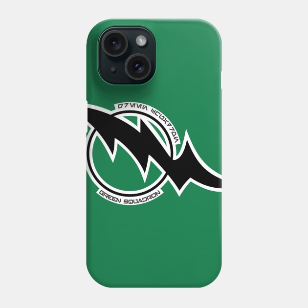 Green Squadron Phone Case by MBK