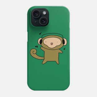 Headphones Monkey Phone Case