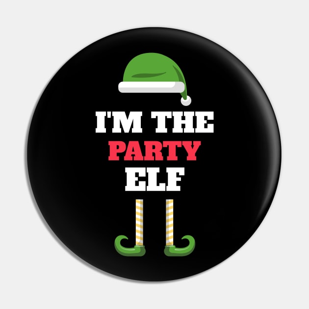 I'm the Party Elf! Pin by playerpup