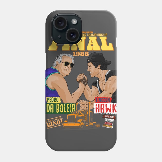 Hawk vs Pedro Phone Case by Leo Carneiro