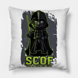 space cat operations forces Pillow