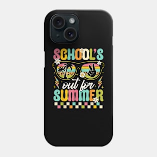 Last Day Of School'S Out For Summer Teacher Boys Girls Phone Case