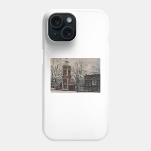 ST JOHNS  CHURCH WAPPING LONDON AT CHRISTMAS Phone Case