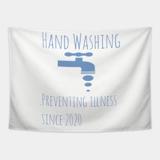 Hand Washing Tapestry