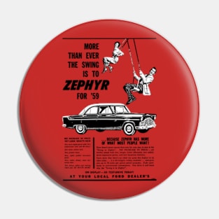 FORD ZEPHYR - advert Pin