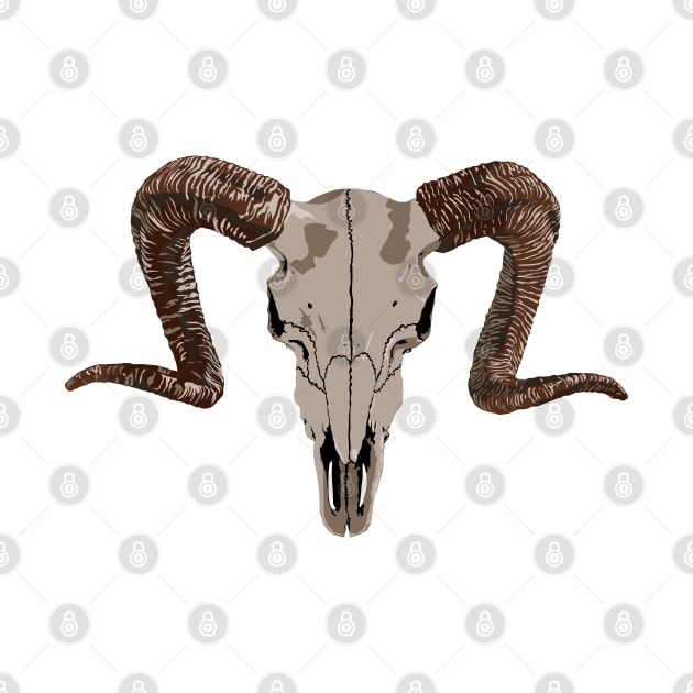 Ram Skull by ilrokery