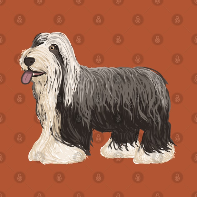 Bearded Collie (Large Design) by Aeriskate