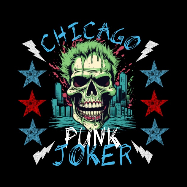 Chicago Punk Joker by OfficialGraveyard