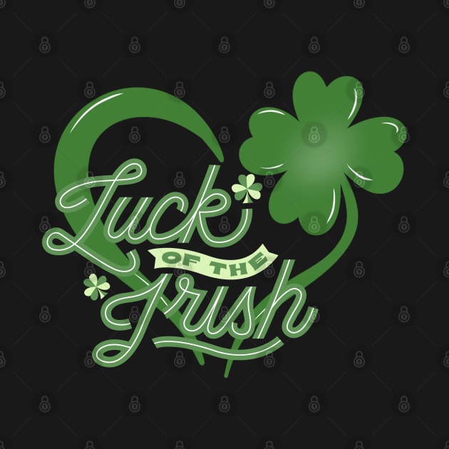 Luck of the Irish. Happy St. Patrick's Day! Celebrate with lucky cloves and lots of joy. by UnCoverDesign