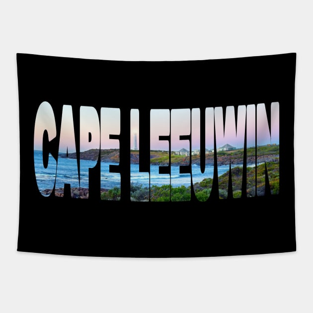 CAPE LEEUWIN - Lighthouse Western Australia Tapestry by TouristMerch