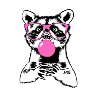 Raccoon Bubbles T-Shirt