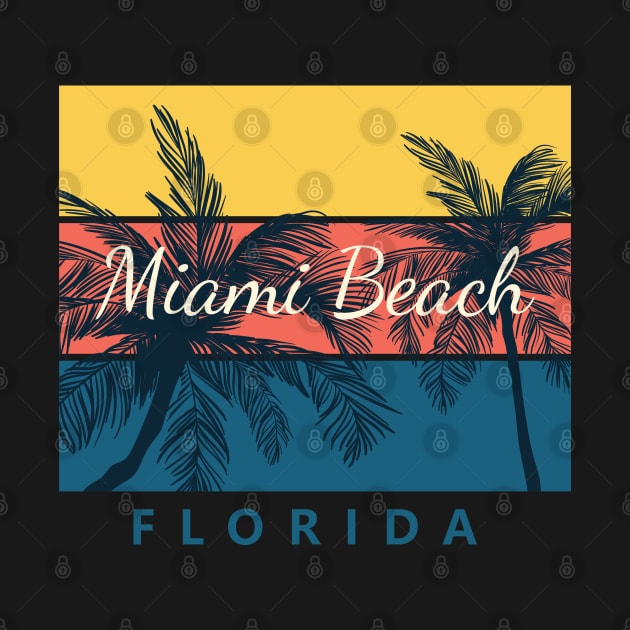 Miami Beach Florida Vintage by bougieFire