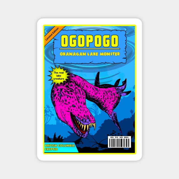 OGOPOGO Magnet by theanomalius_merch