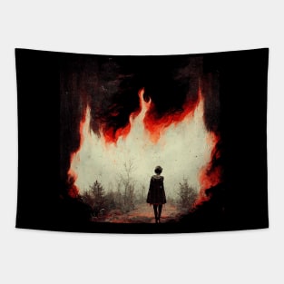 Alone in Hell Tapestry