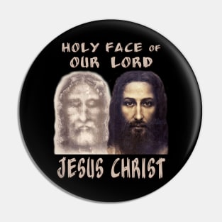 Holy Face Our Lord Jesus Christ Shroud Turin Reconstruction Pin