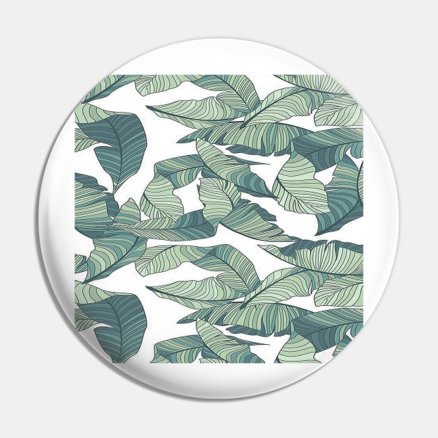 Tropical Palm Leaf Pin by iambolders