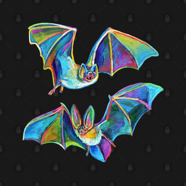 Halloween Bat Brothers by Robert Phelps by RobertPhelpsArt