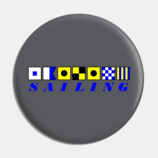 Nautical Flags II Pin