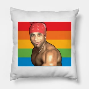 Ricardo Milos Pride Flag Pillow