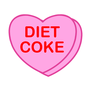 Conversation Heart: Diet Coke T-Shirt