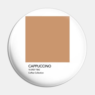Cappuccino Pantone Colour Pin