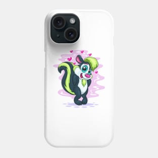 Cartoon Shy Skunk Phone Case