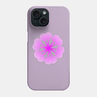 Atom flower. Phone Case