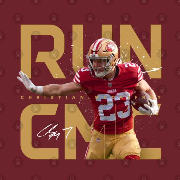 Christian Mccaffrey Run CMC by Juantamad