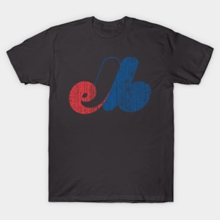  Bulletin Montreal Expos MLB '92 Distressed Logo T