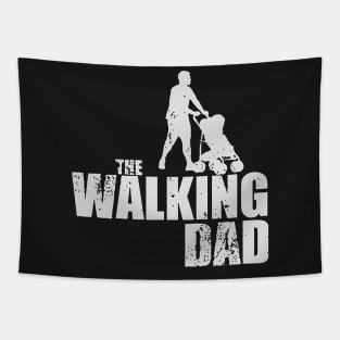 The Walking Dad Funny Tapestry